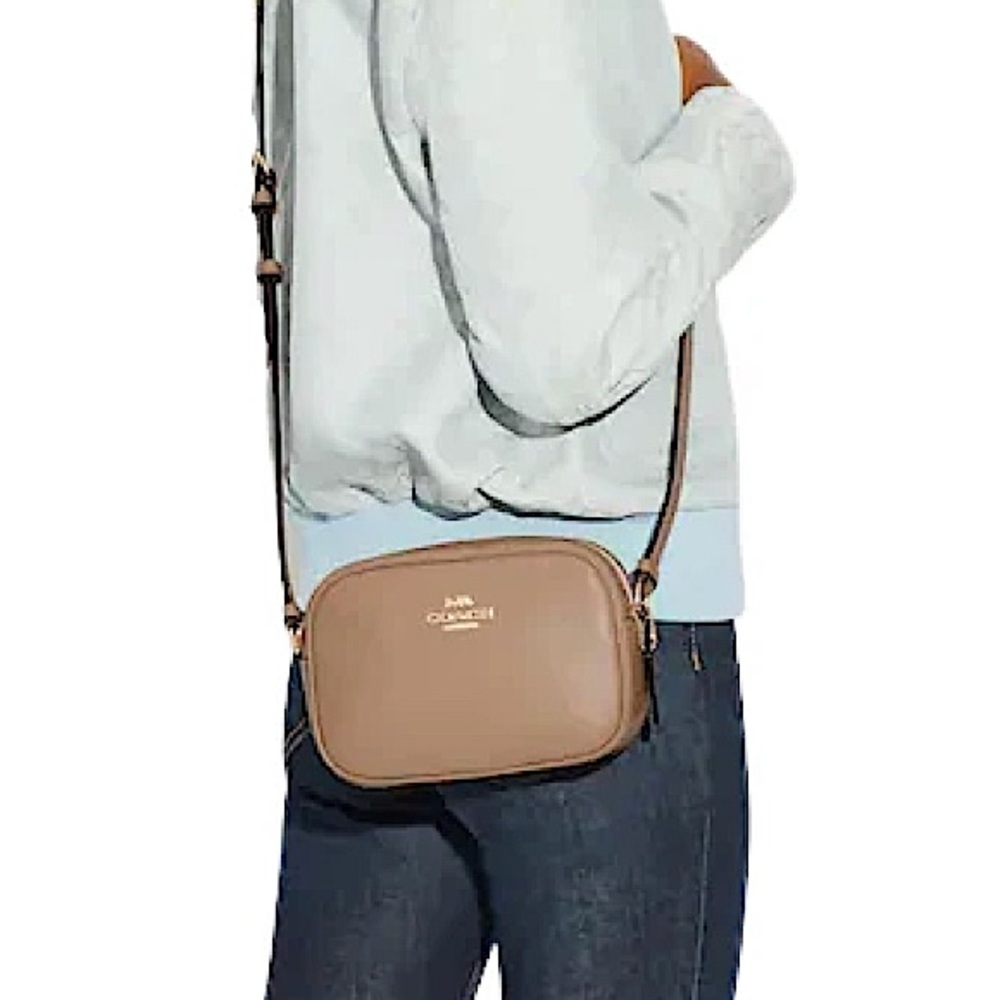 Coach Tan Crossbody Bag mini